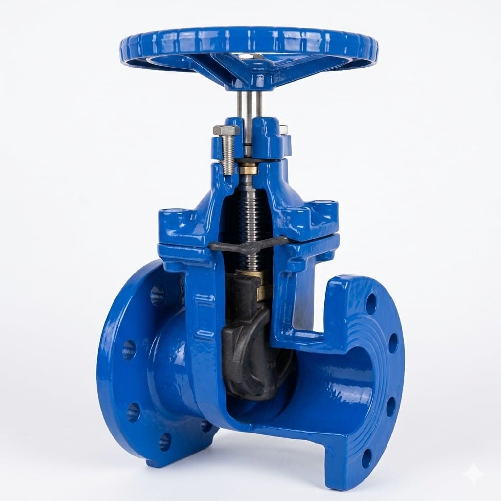 Z45X Rubber Resilient Seated Gate Valve