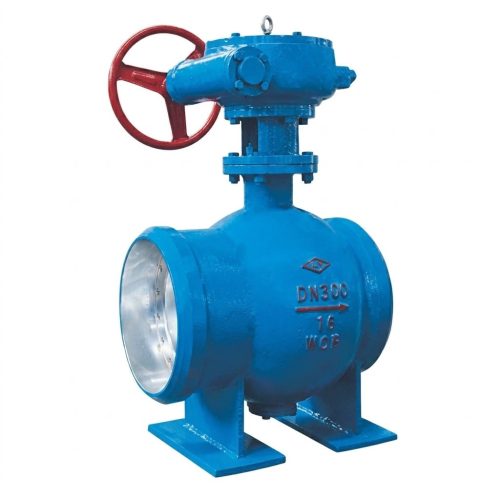 BQ360H焊接式半球阀01 BQ360H Welded Eccentric Semi-Ball Valve Structure
