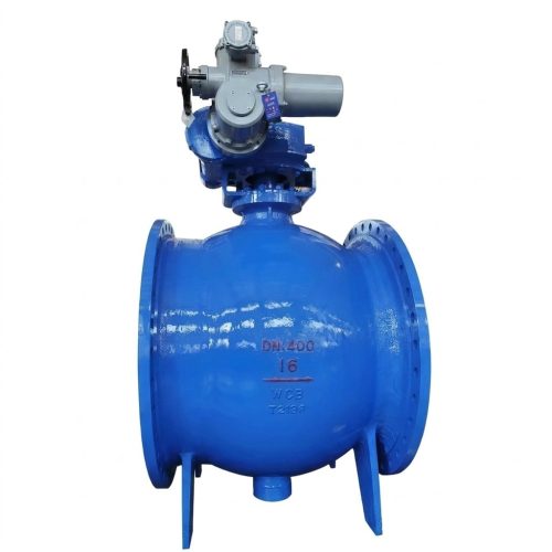 BQ940H球阀03 BQ940H Electric Eccentric Semi-Ball Valve Structure