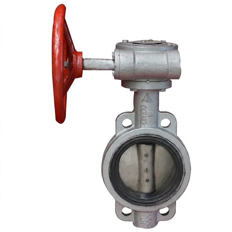 D371X Gear-Operated Wafer Butterfly Valve